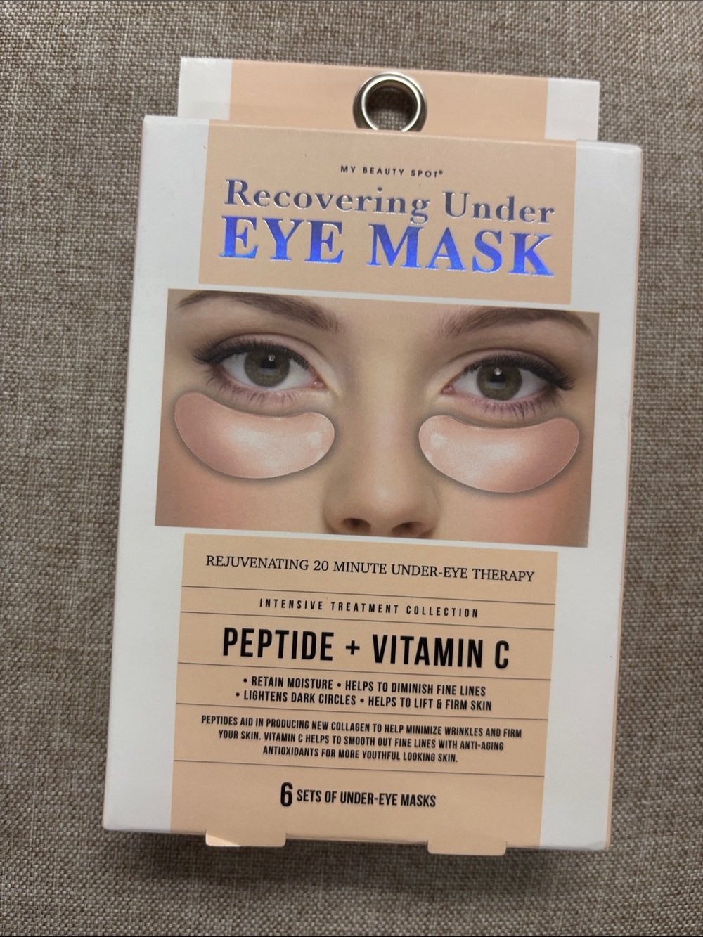 Recovering Under Eye Mask - Peptide + Vitamin C .